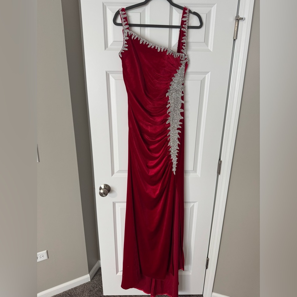 Red Evening Gown